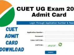 Release of Admit Card for CUET (UG) 2025.