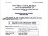 The University of Ladakh invites online applications from eligible candidates for the post of Assistant Professor (contractual) for the academic session 2025–2026.